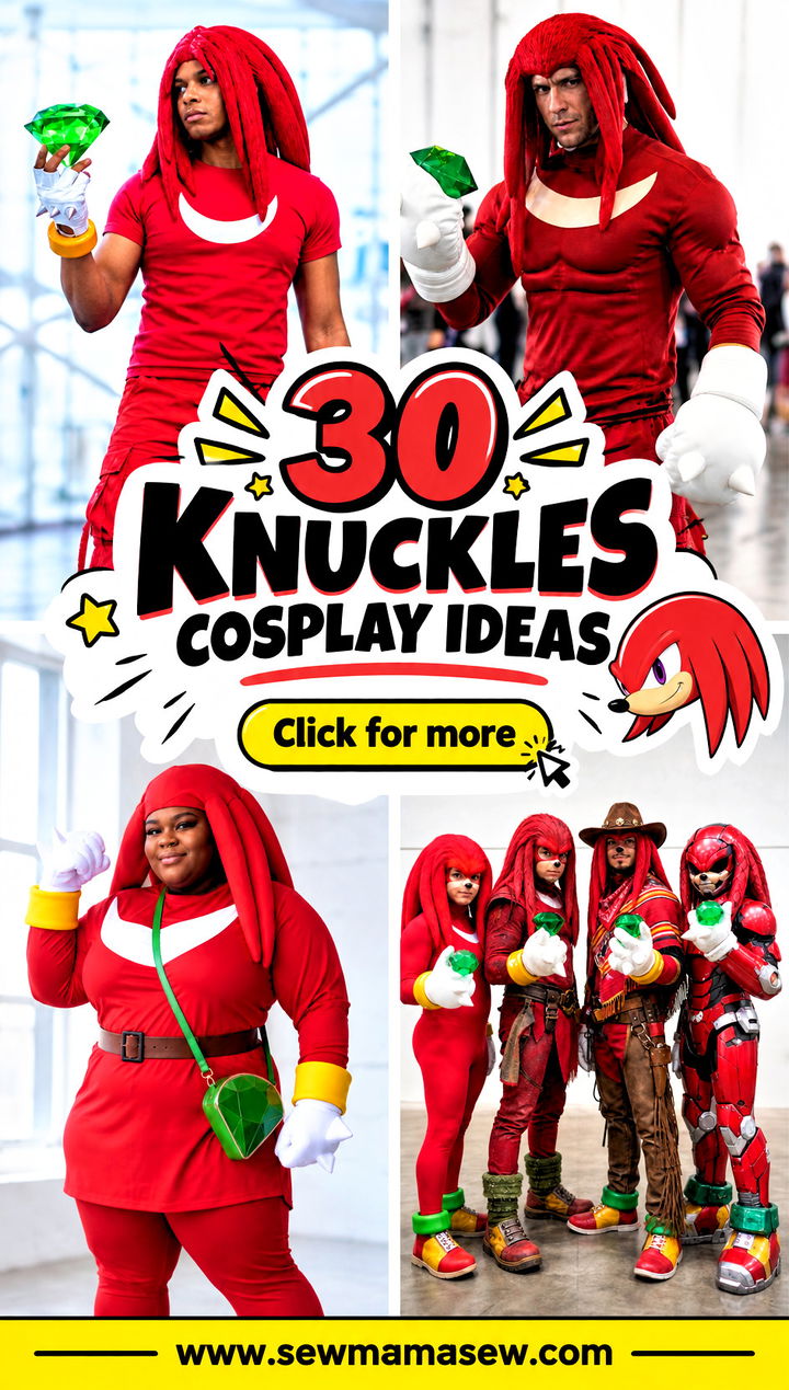 30 knuckles cosplay ideas - 30 knuckles cosplay ideas
