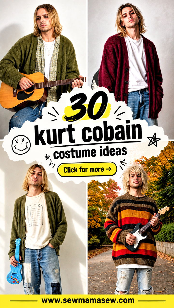 30 kurt cobain costume ideas - 30 kurt cobain costume ideas
