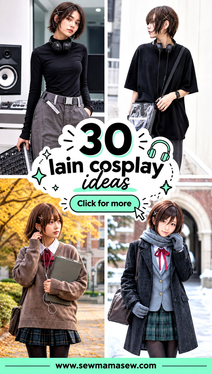 30 lain cosplay ideas - 30 lain cosplay ideas