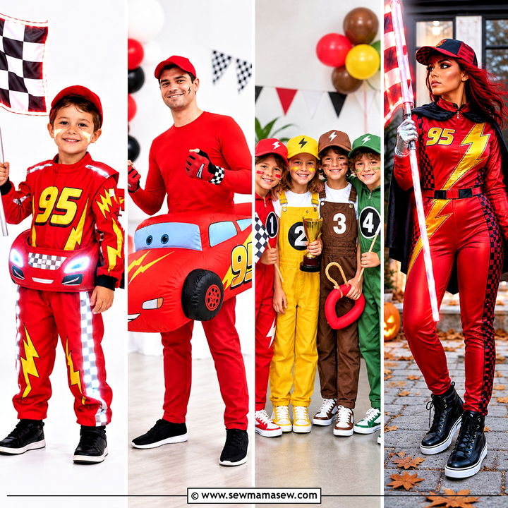 30 Lightning McQueen Halloween Costume Ideas for Disney Fans