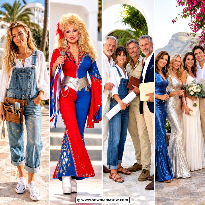 30 Mama Mia Costume Ideas for Joyful Summer Party Outfits