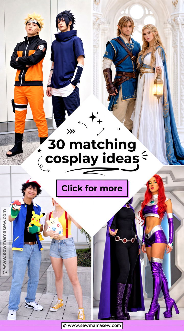 30 matching cosplay ideas - 30 matching cosplay ideas