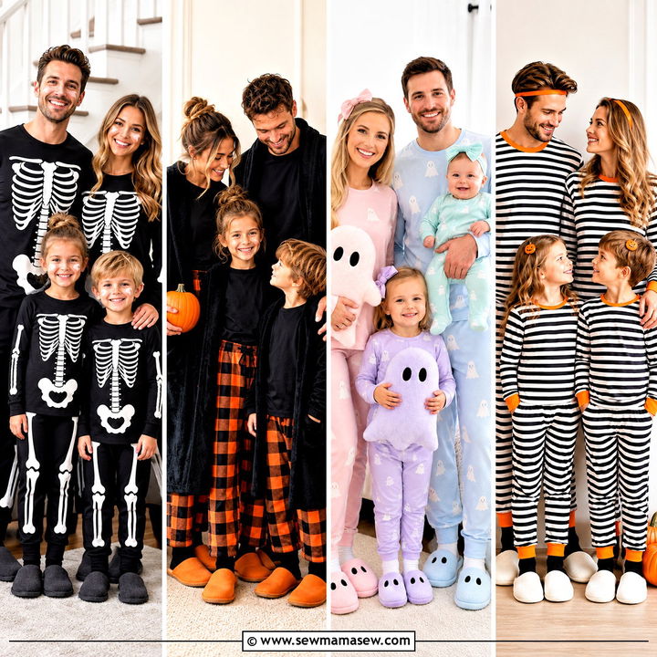 30 matching halloween pajamas
