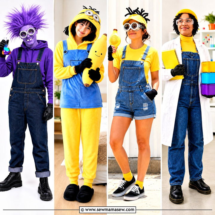 30 Minons Outfit Costume Ideas for Playful Halloween Looks