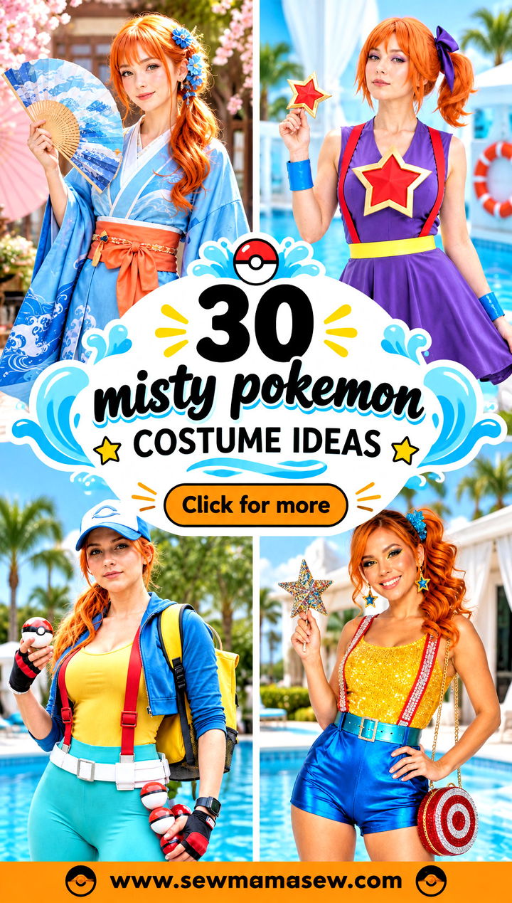 30 misty pokemon costume ideas - 30 misty pokemon costume ideas
