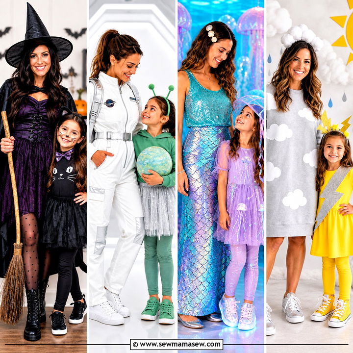 30 mom and daughter costumes