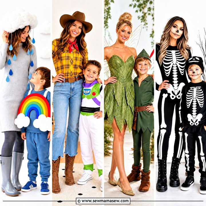 30 mommy and son halloween costumes