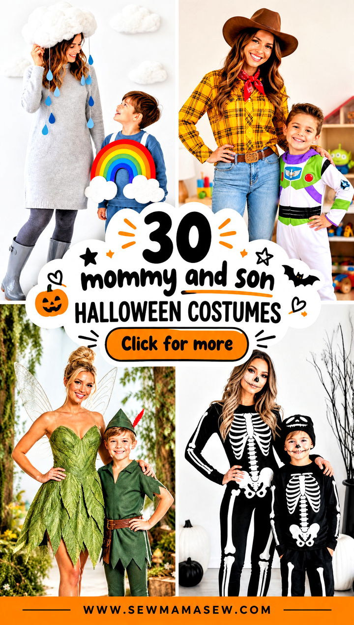30 mommy and son halloween costumes - 30 mommy and son halloween costumes