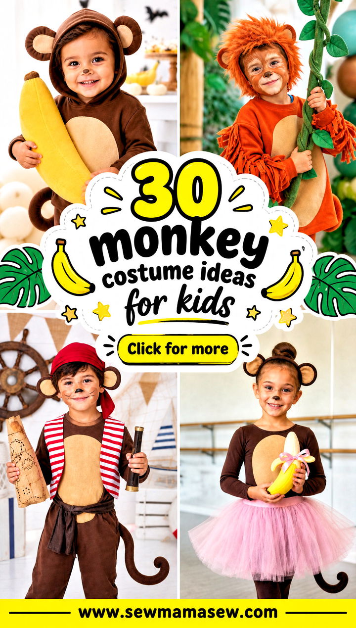 30 monkey costume ideas for kids - 30 monkey costume ideas for kids