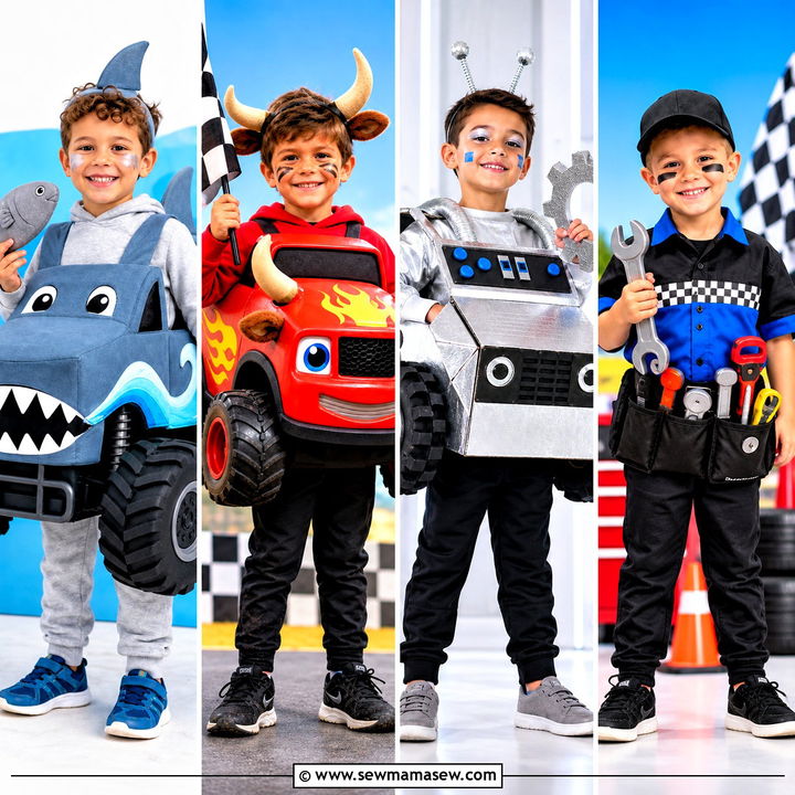 30 monster truck costume ideas