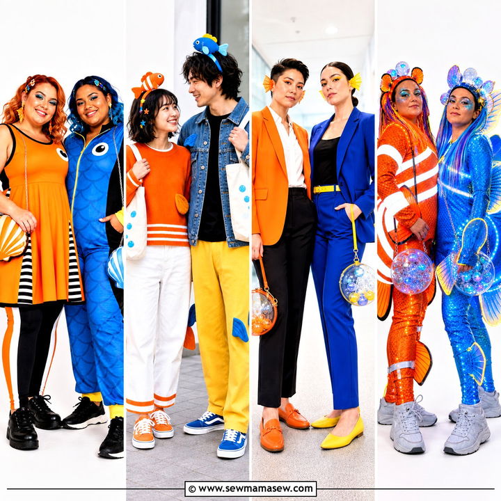 30 Nemo and Dory Costume Ideas for a Playful Halloween Duo