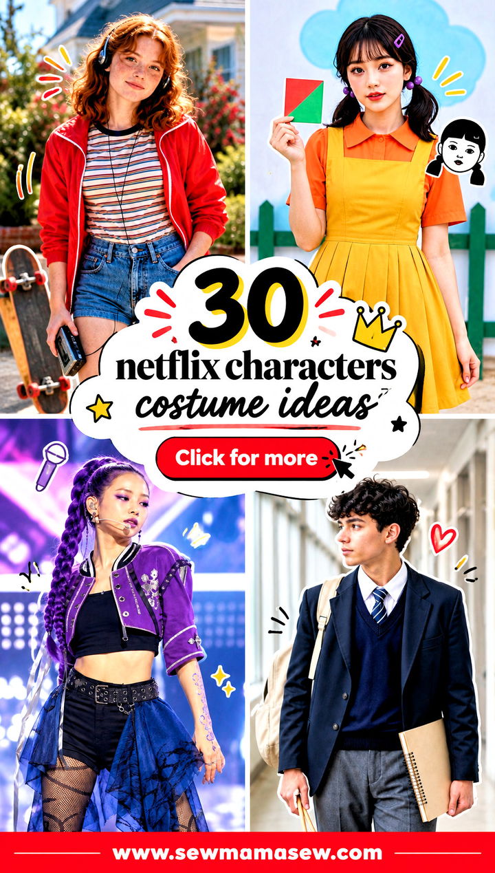30 netflix characters costume ideas - 30 netflix characters costume ideas