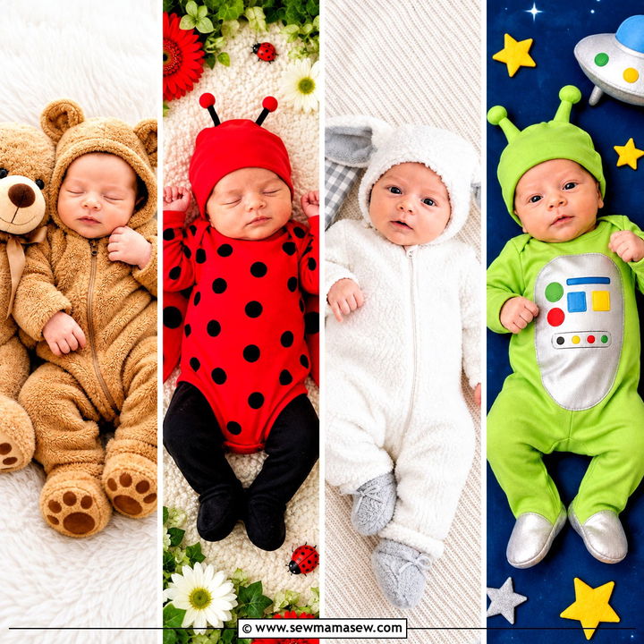 30 newborn baby halloween costumes