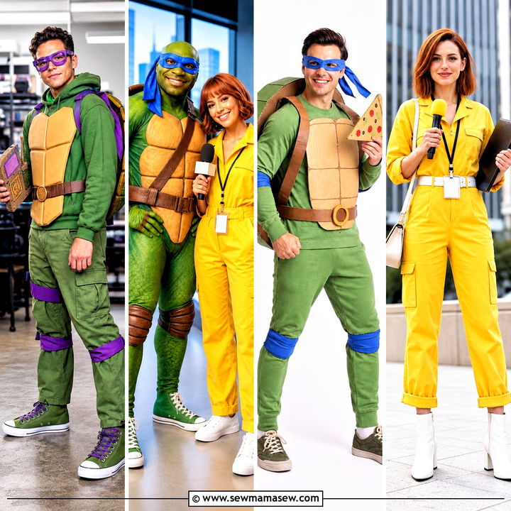 30 Ninja Turtle Halloween Costume Ideas for Fun Group Looks