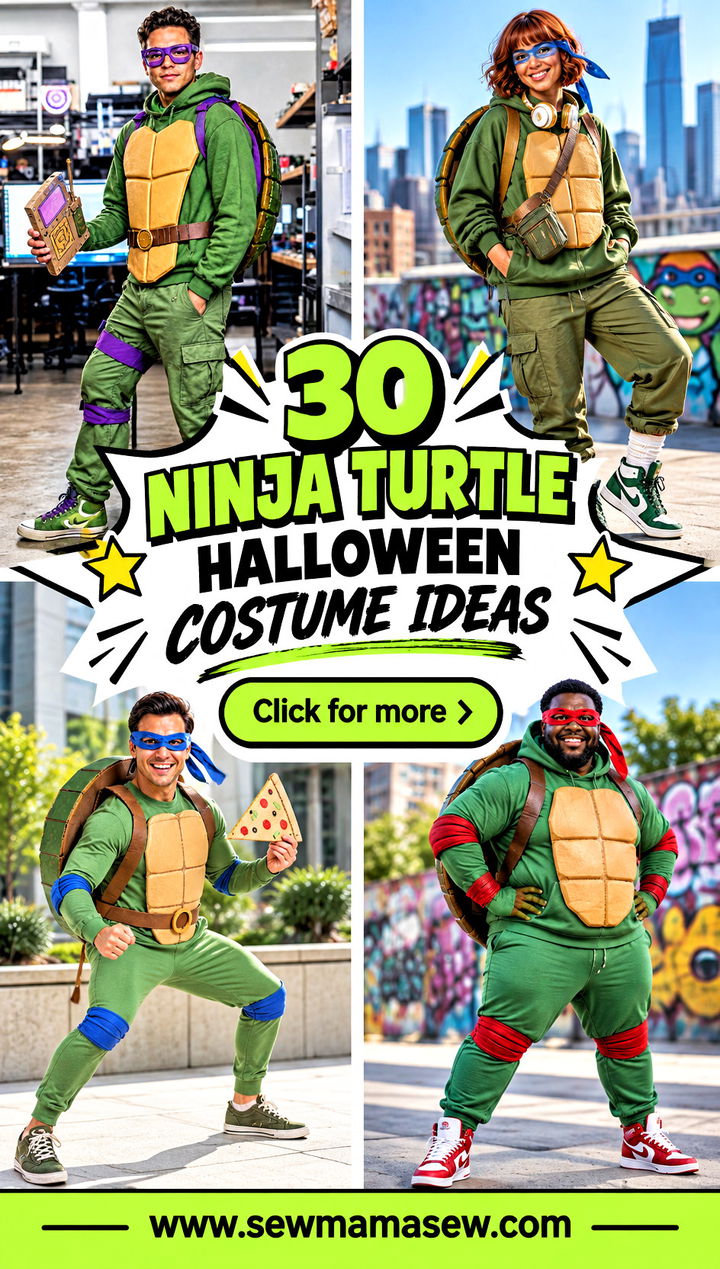 30 ninja turtle halloween costume ideas - 30 ninja turtle halloween costume ideas