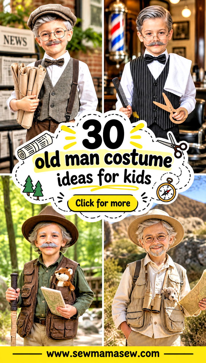 30 old man costume ideas for kids - 30 old man costume ideas for kids