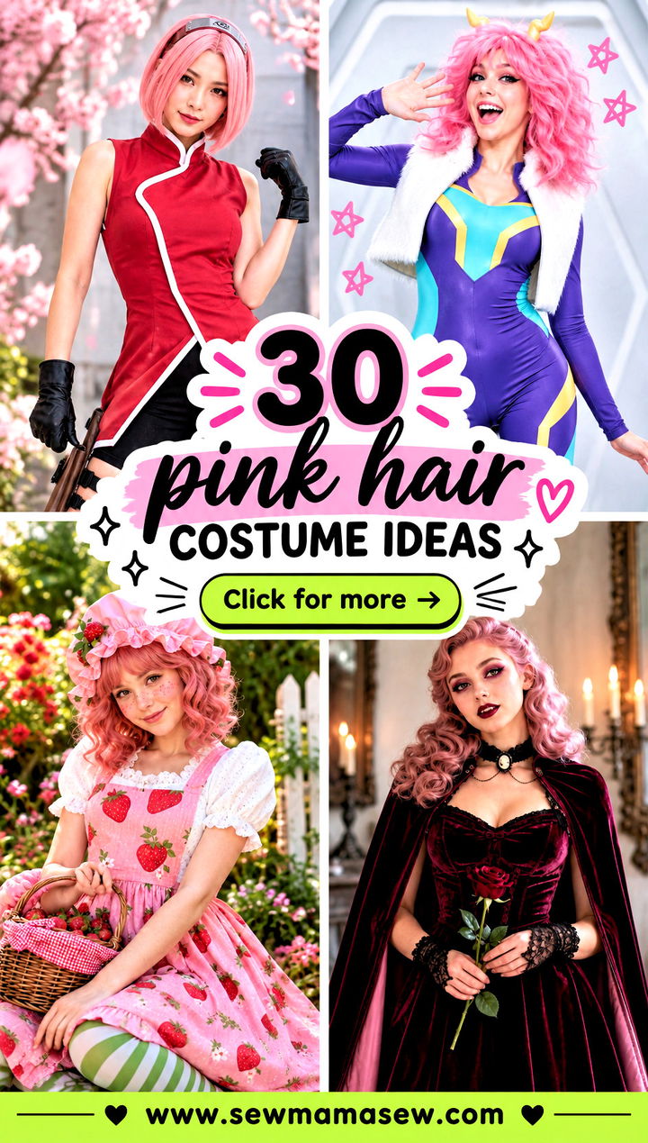 30 pink hair costume ideas - 30 pink hair costume ideas