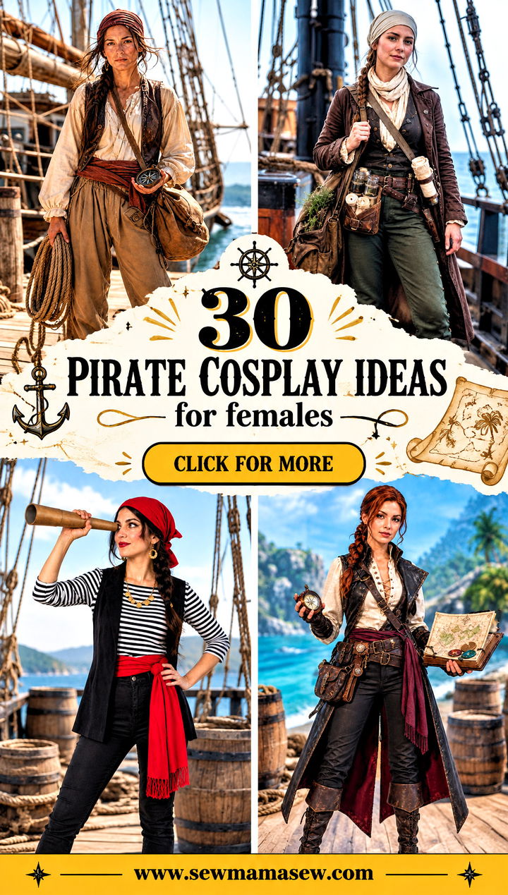 30 pirate cosplay ideas for females - 30 pirate cosplay ideas for females