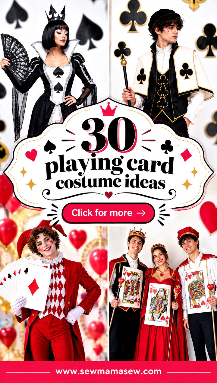 30 playing card costume ideas - 30 playing card costume ideas