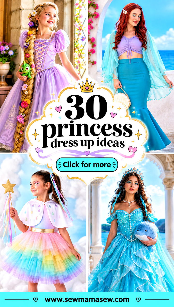 30 princess dress up ideas - 30 princess dress up ideas