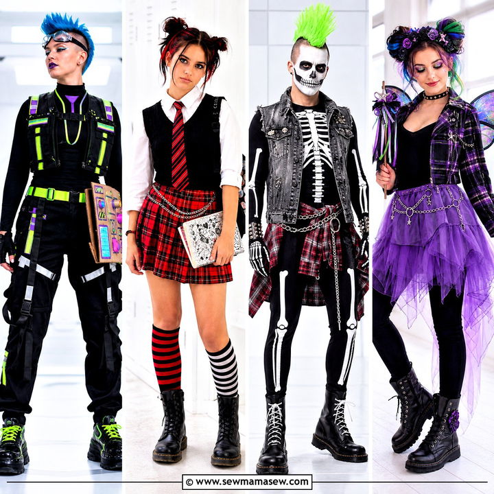 30 punk halloween costume ideas