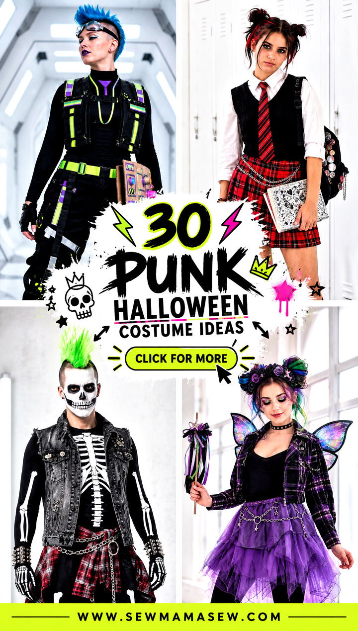 30 punk halloween costume ideas - 30 punk halloween costume ideas