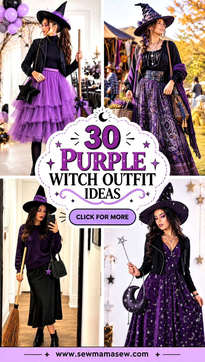 30 purple witch outfit ideas - 30 purple witch outfit ideas