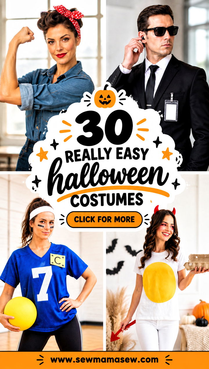 30 really easy halloween costumes - 30 really easy halloween costumes