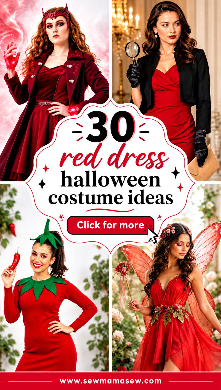 30 red dress halloween costume ideas - 30 red dress halloween costume ideas