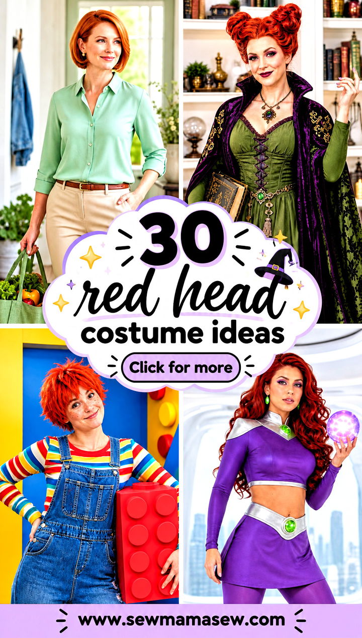 30 red head costume ideas - 30 red head costume ideas