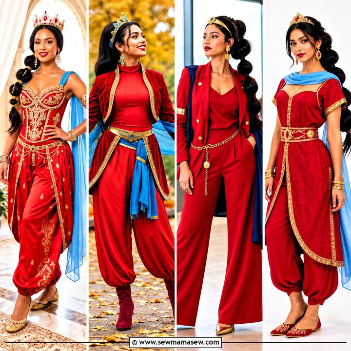 30 red jasmine halloween costume ideas