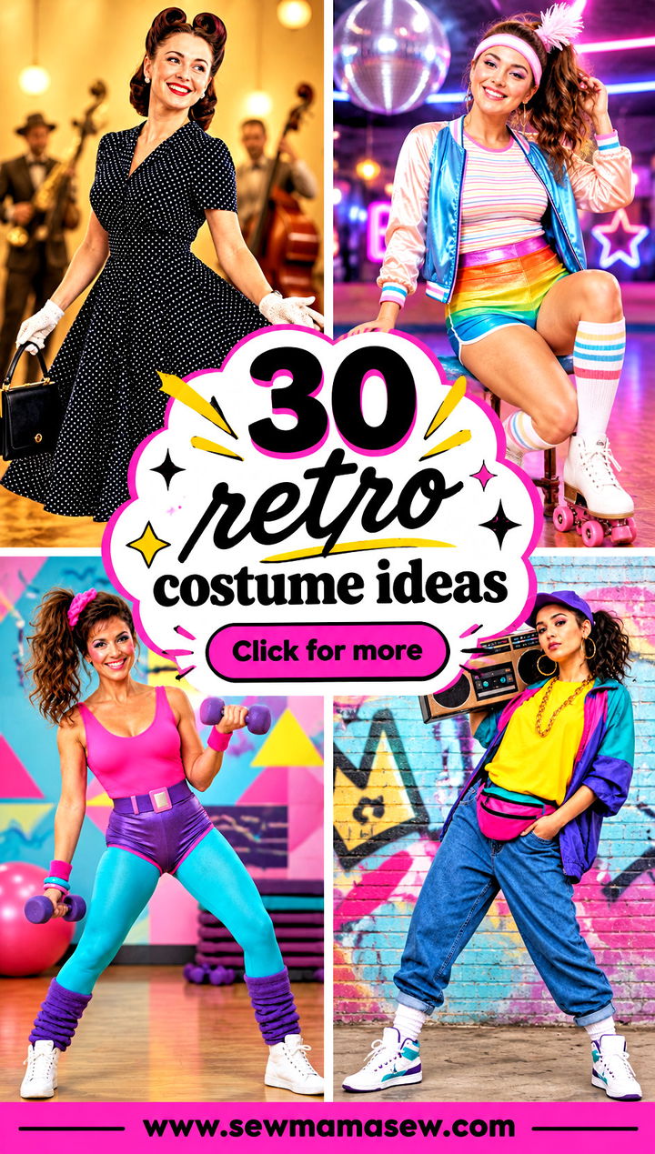 30 retro costume ideas - 30 retro costume ideas