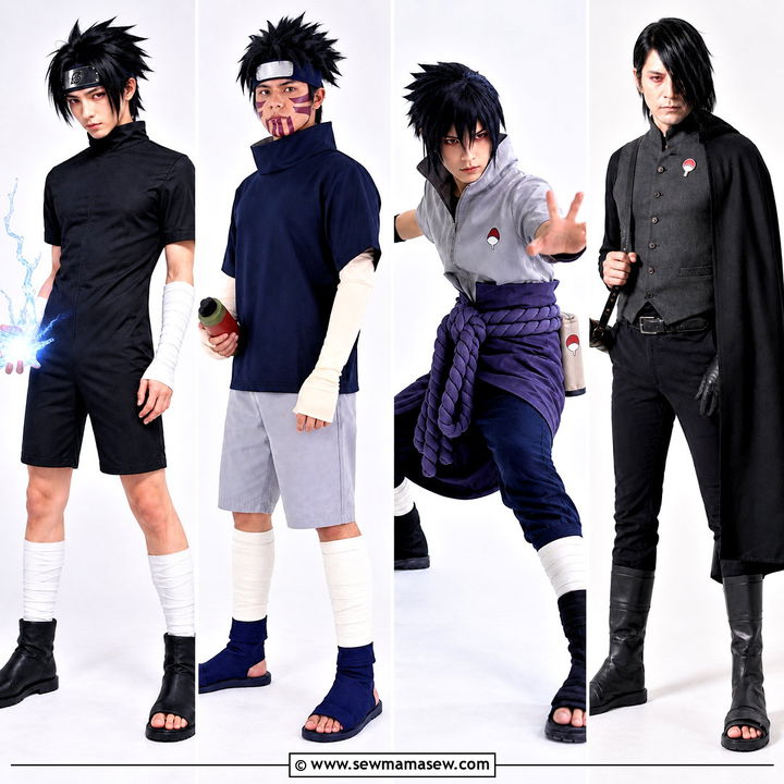 30 Sasuke Costume Ideas for a Striking Naruto Cosplay Look