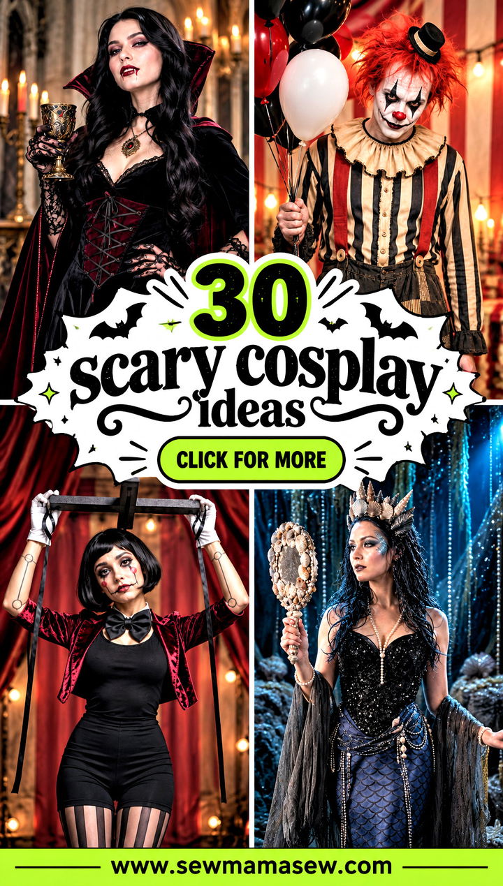 30 scary cosplay ideas - 30 scary cosplay ideas