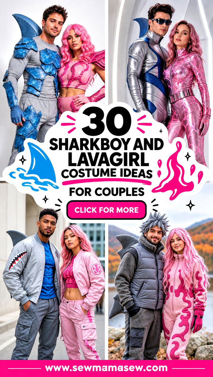 30 sharkboy and lavagirl costume ideas for couples - 30 sharkboy and lavagirl costume ideas for couples