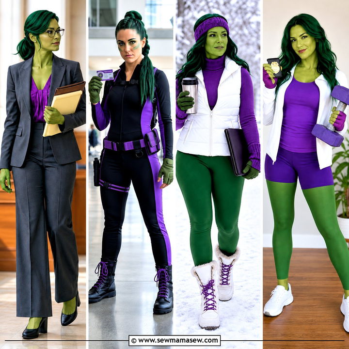 30 she hulk costume ideas