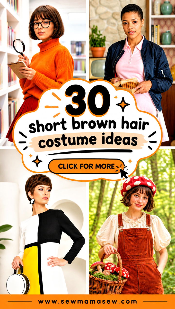 30 short brown hair costume ideas - 30 short brown hair costume ideas