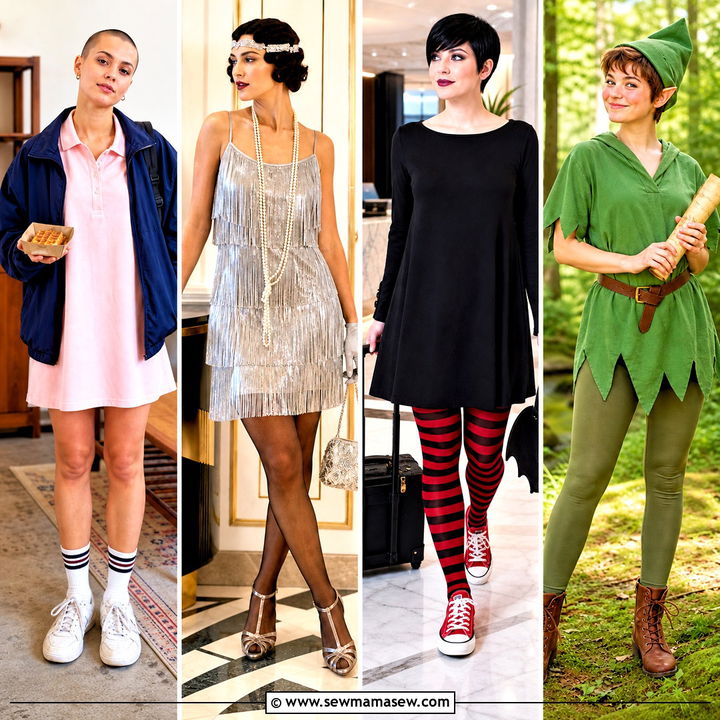 30 short hair halloween costumes