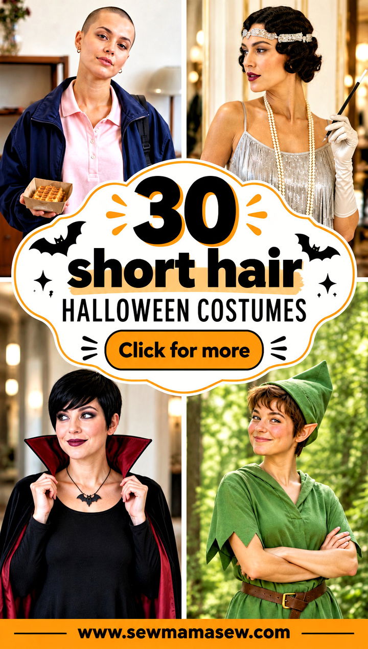 30 short hair halloween costumes - 30 short hair halloween costumes