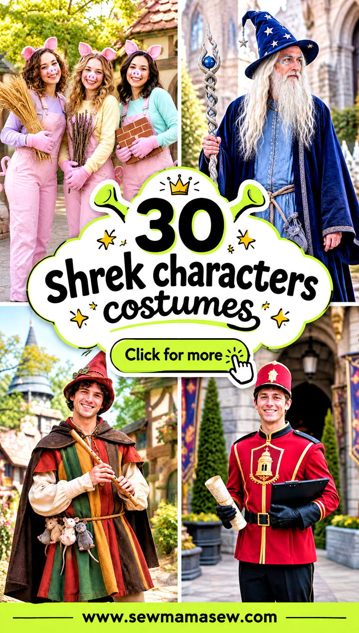30 shrek characters costumes - 30 shrek characters costumes