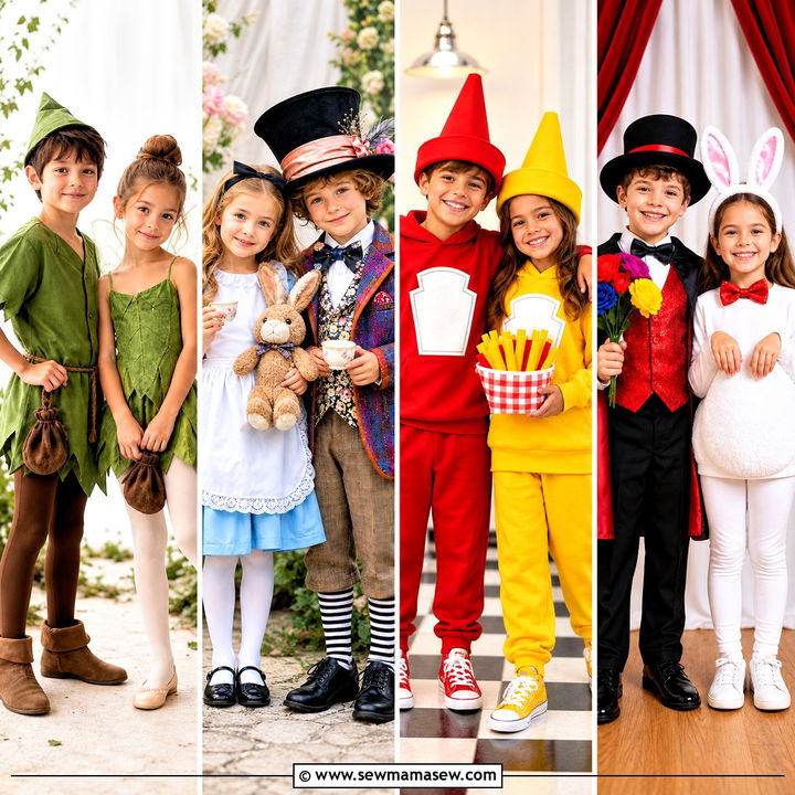 30 sibling halloween costumes boy and for girls