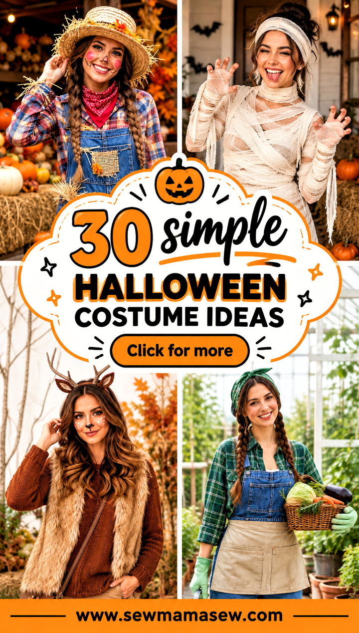 30 simple halloween costume ideas - 30 simple halloween costume ideas