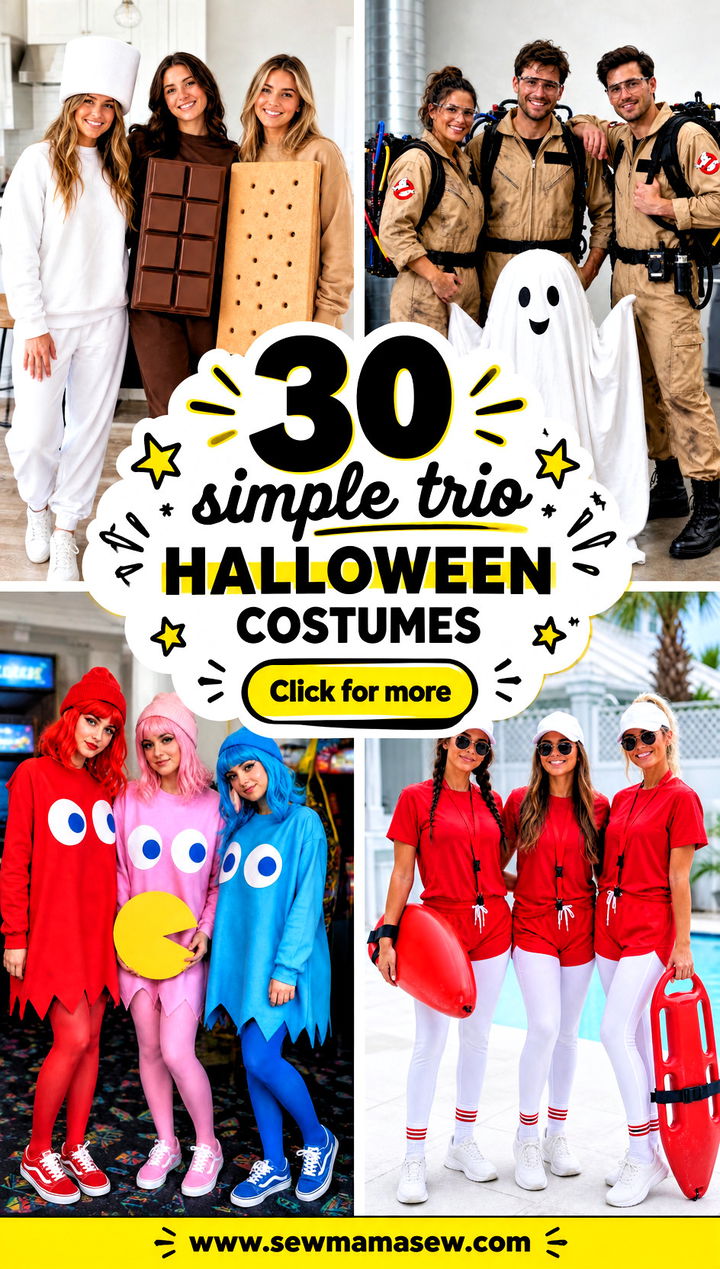30 simple trio halloween costumes - 30 simple trio halloween costumes