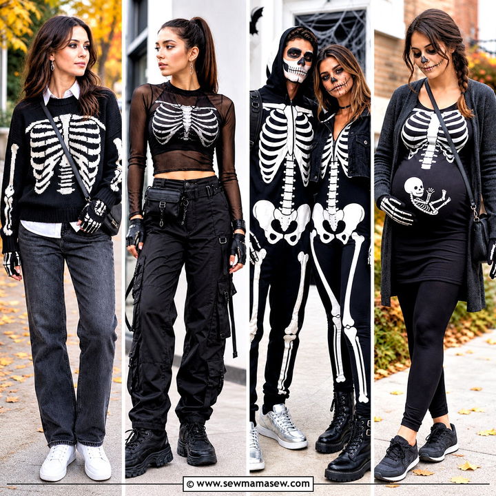 30 skeleton clothes