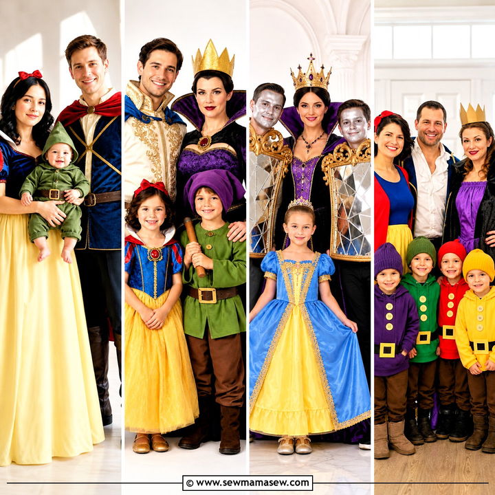 30 snow white family costume ideas