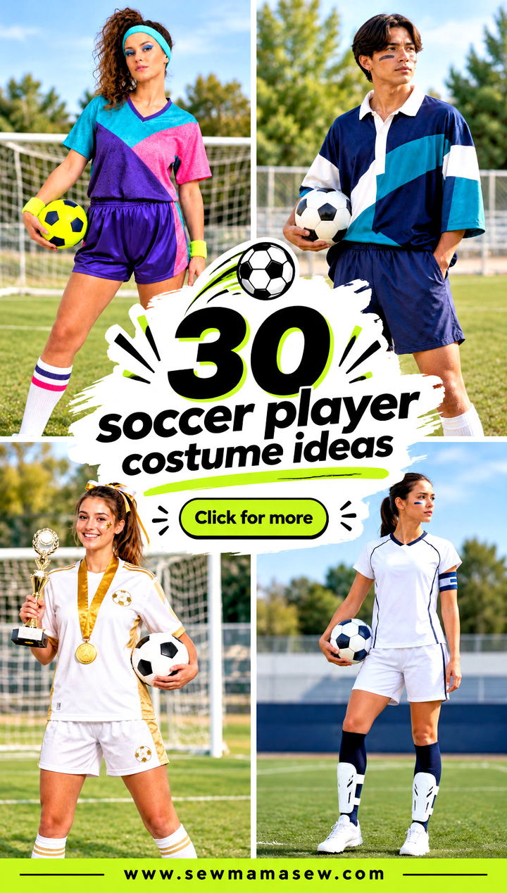 30 soccer player costume ideas - 30 soccer player costume ideas