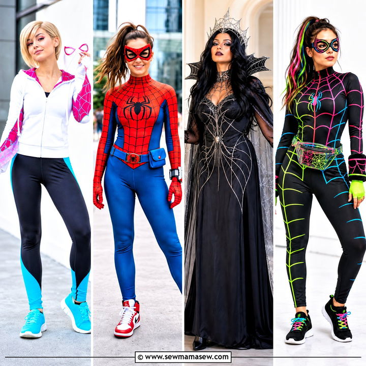 30 Spider Woman Costume Ideas for Fierce Halloween Style