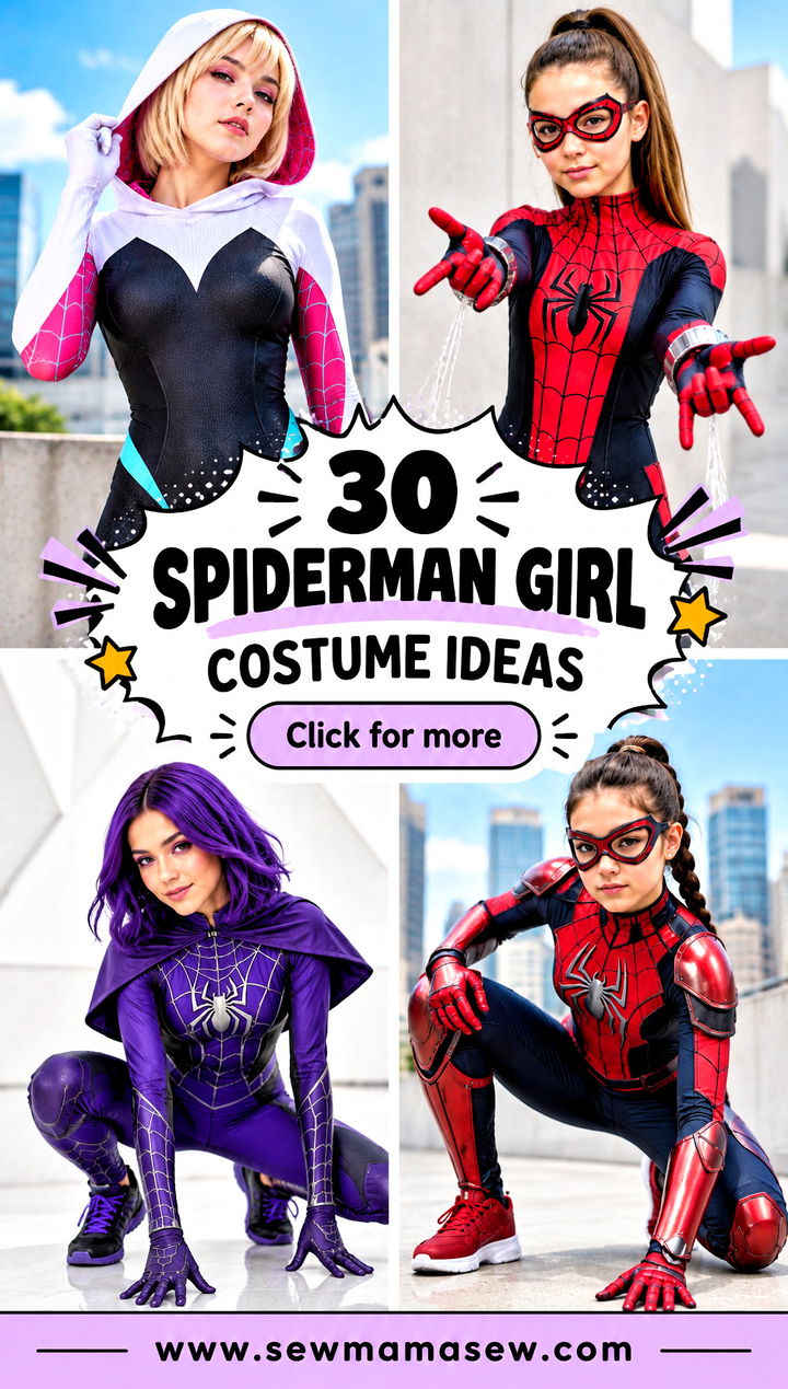 30 spiderman girl costume ideas - 30 spiderman girl costume ideas