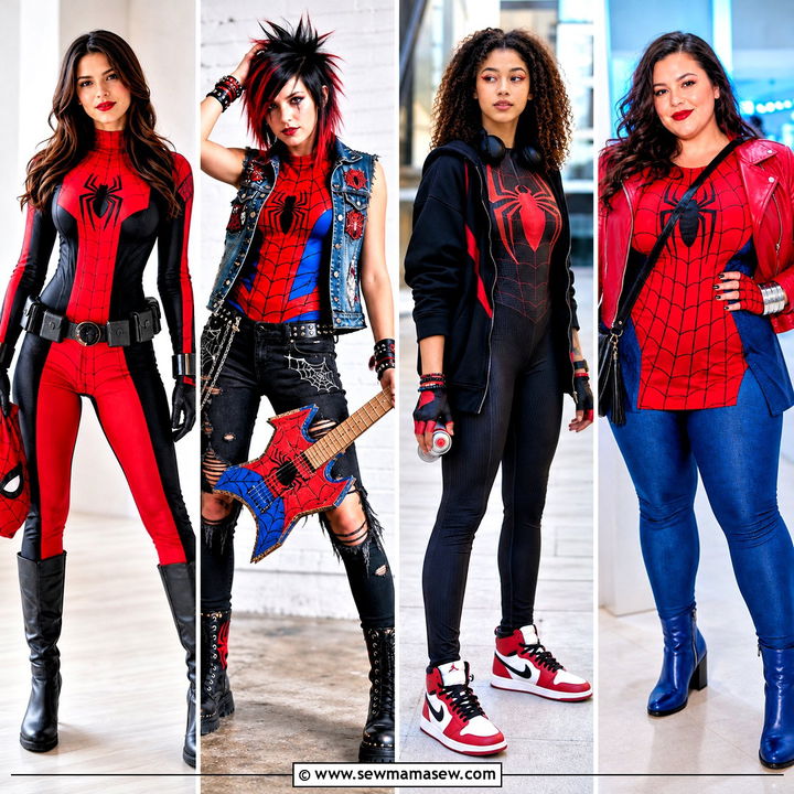 30 spiderman halloween costumes for women