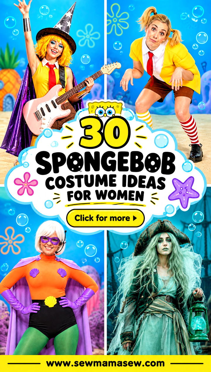 30 spongebob costume ideas for women - 30 spongebob costume ideas for women